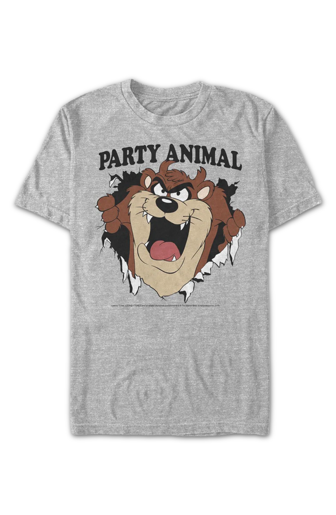 Party Animal Tasmanian Devil Looney Tunes T-Shirt - Image 2