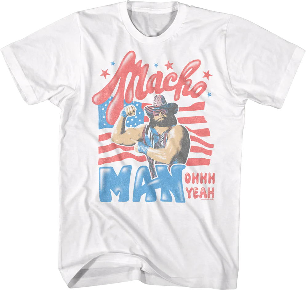 Patriotic Macho Man Randy Savage T-Shirt