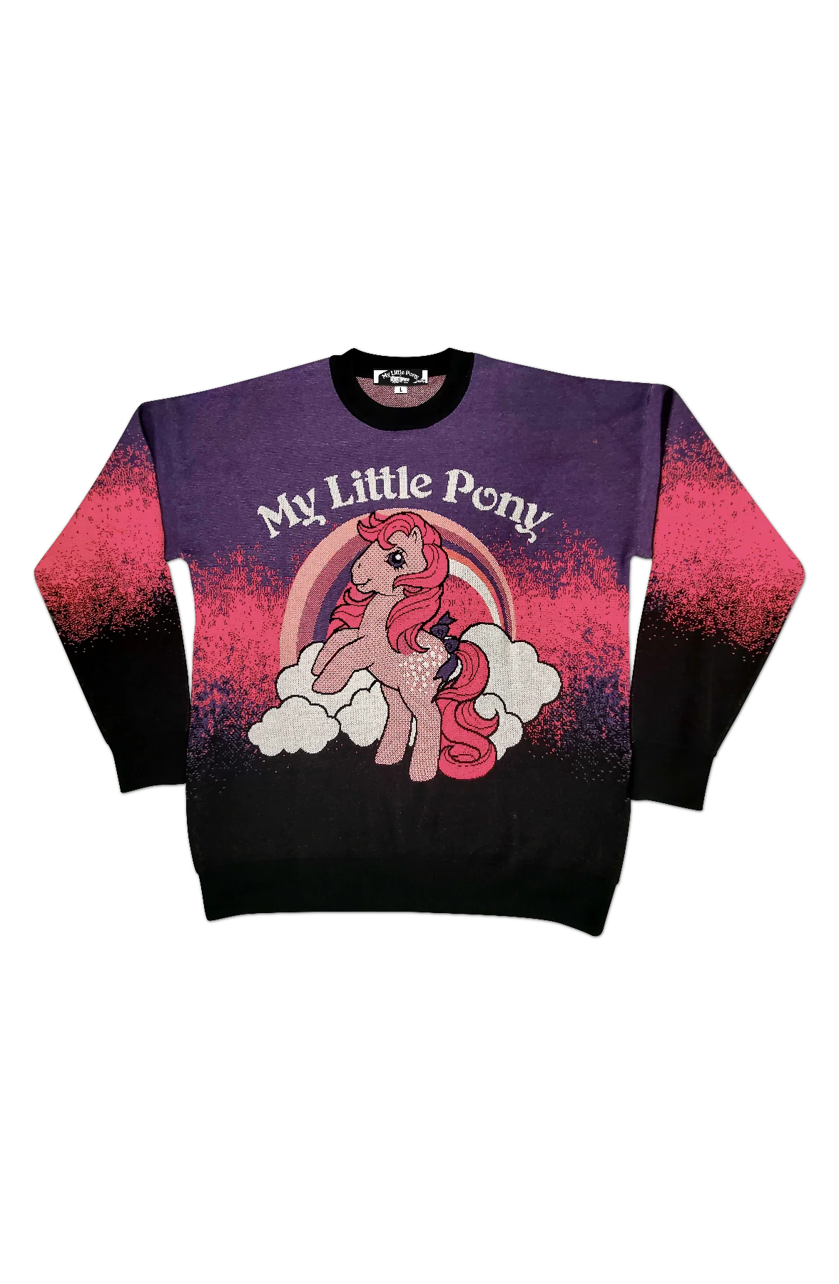 Peachy Rainbow My Little Pony Knitted Sweater - Image 2
