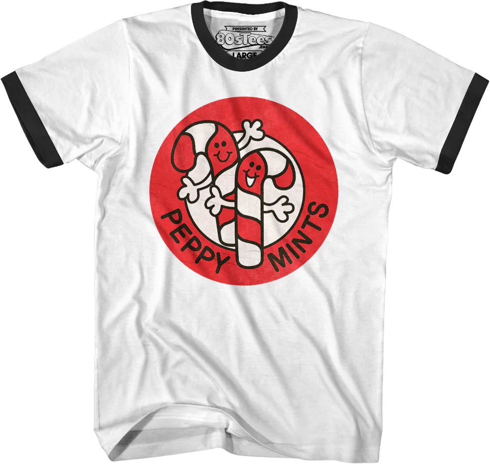 Peppy Mints Scratch & Sniff Sticker T-Shirt - Image 20