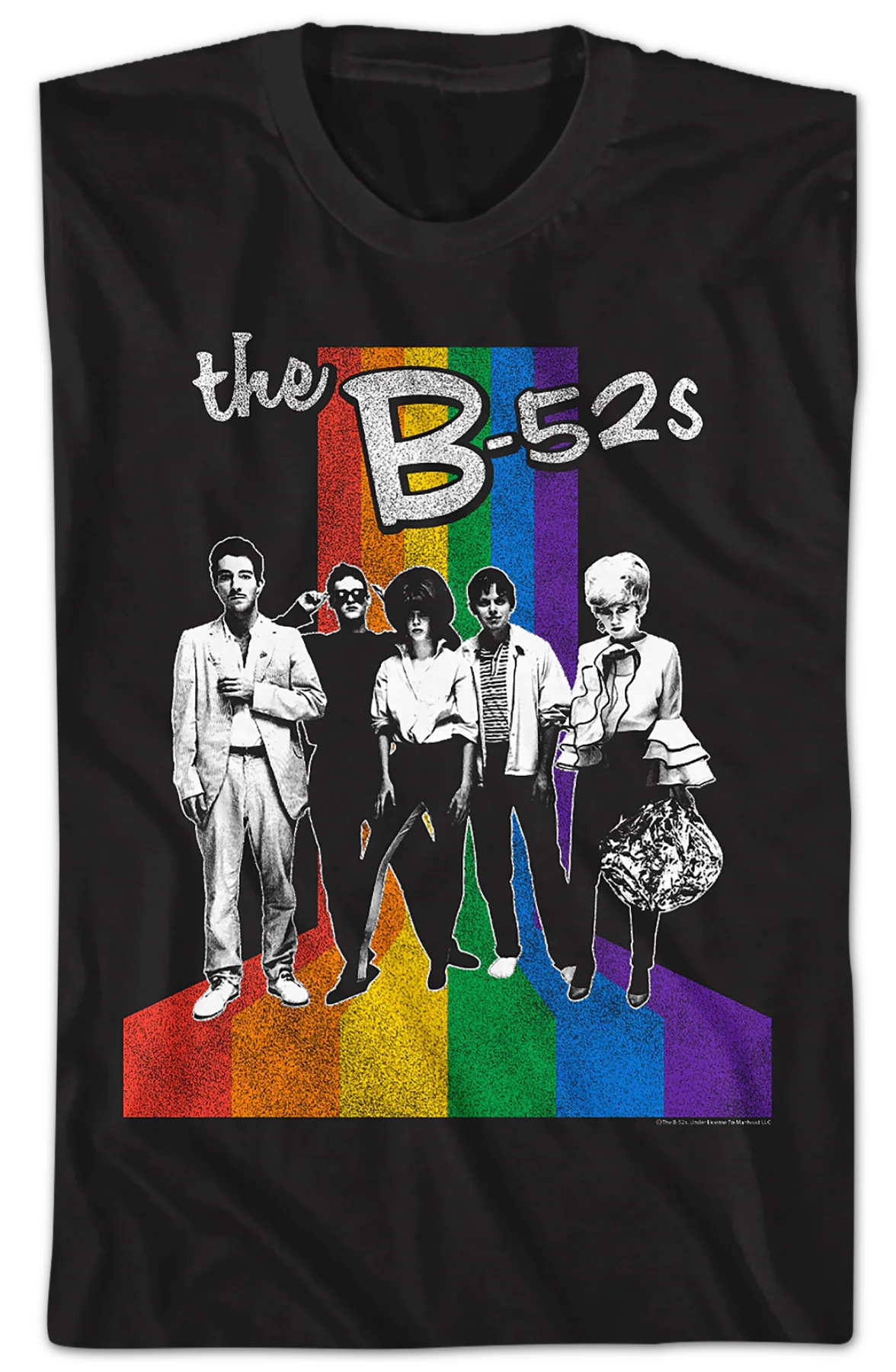 Planet Claire Rainbow B-52s T-Shirt - Image 2
