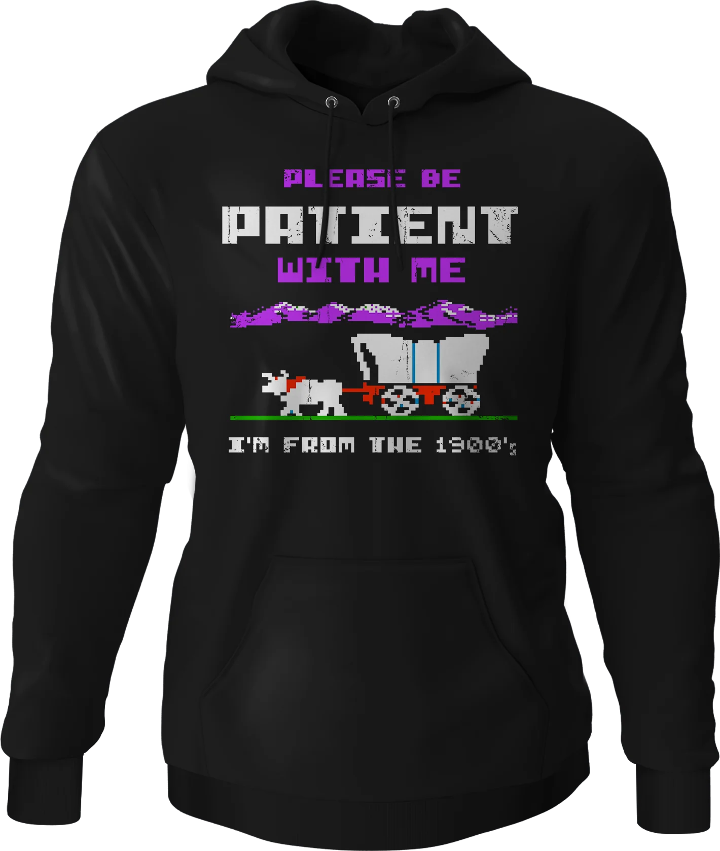 Please Be Patient With Me I'm From The 1900's Hoodie - Image 5
