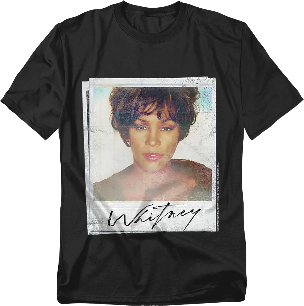 Polaroid Photo Whitney Houston T-Shirt