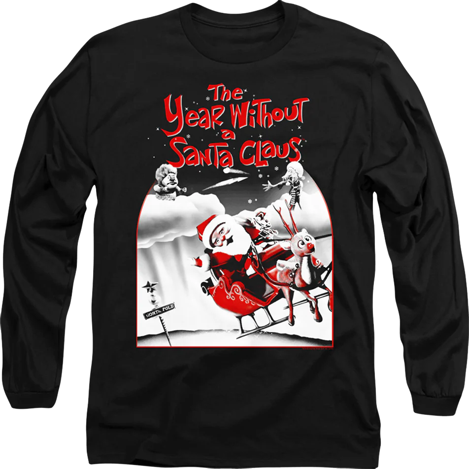 Poster The Year Without A Santa Claus Long Sleeve Shirt