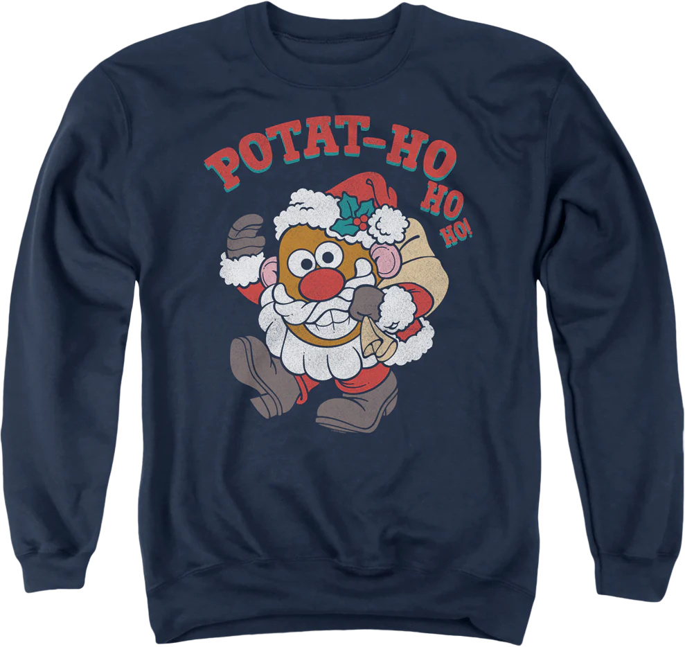 Potat-Ho-Ho-Ho Mr. Potato Head Sweatshirt