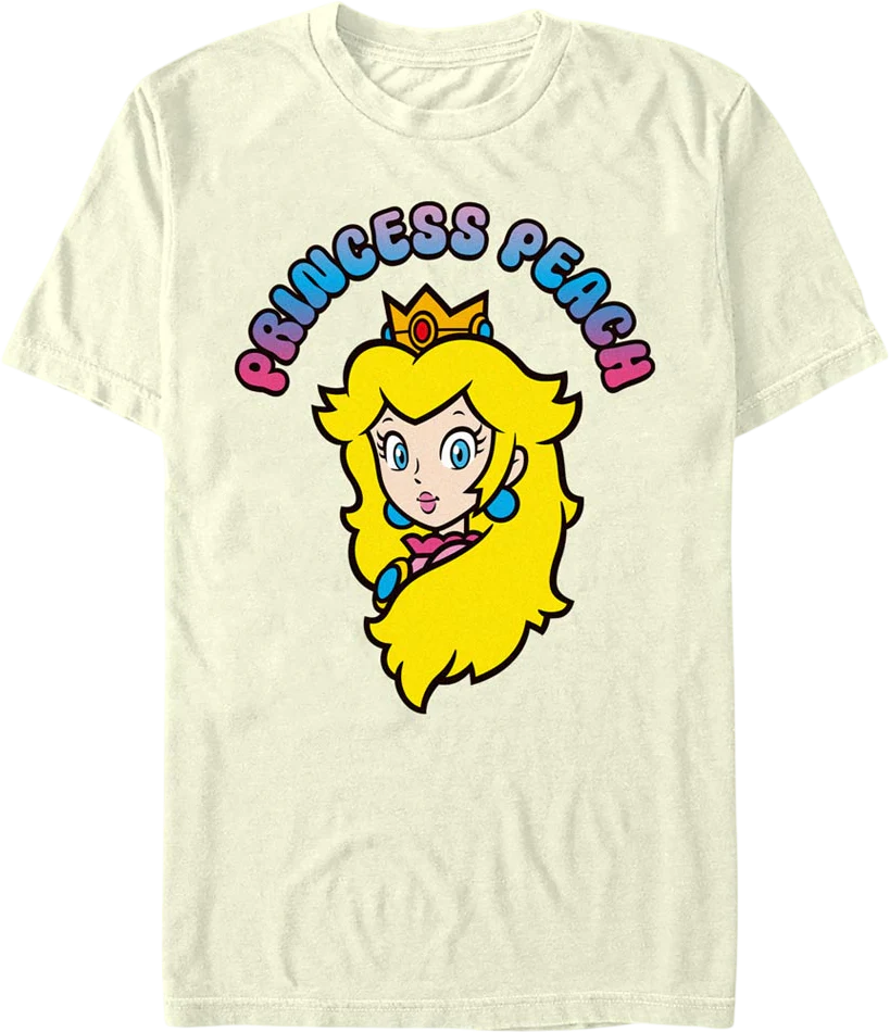 Princess Peach Power Super Mario Bros. Nintendo T-Shirt