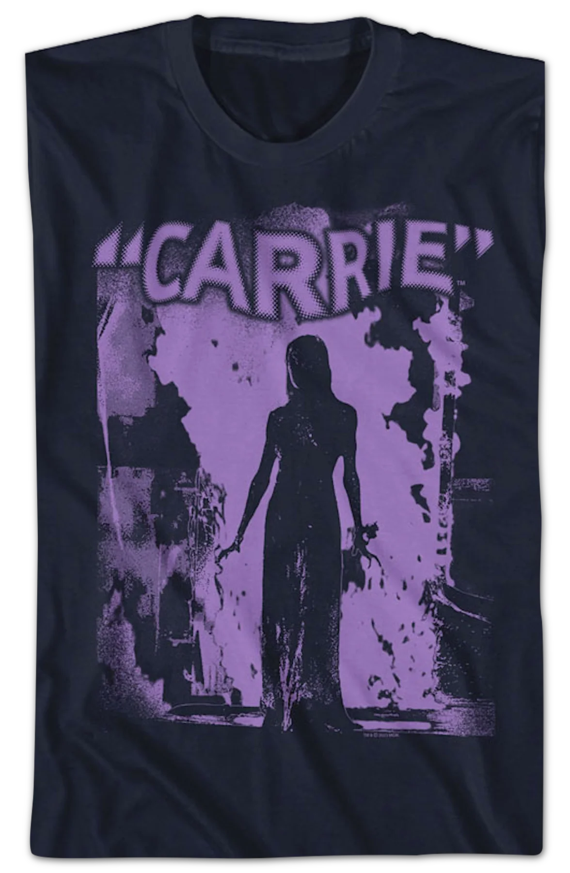 Prom Queen Silhouette Carrie T-Shirt - Image 2