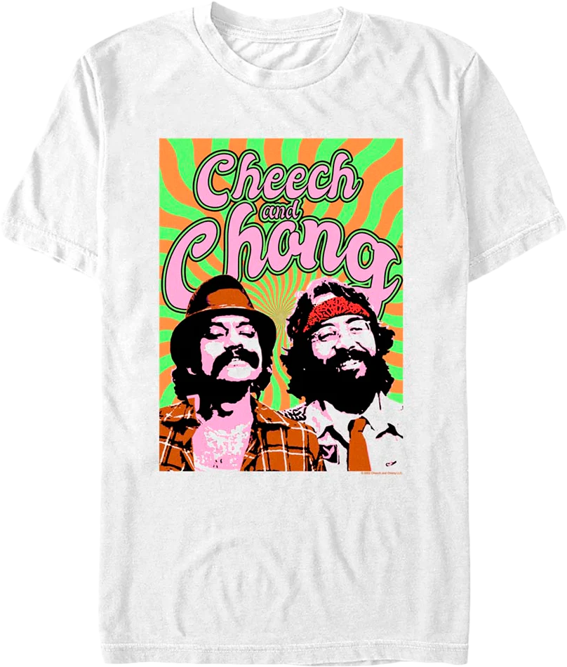 Psychedelic Cheech And Chong T-Shirt