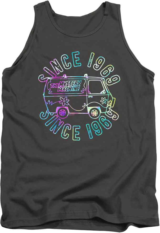 Psychedelic Mystery Machine Scooby-Doo Tank Top