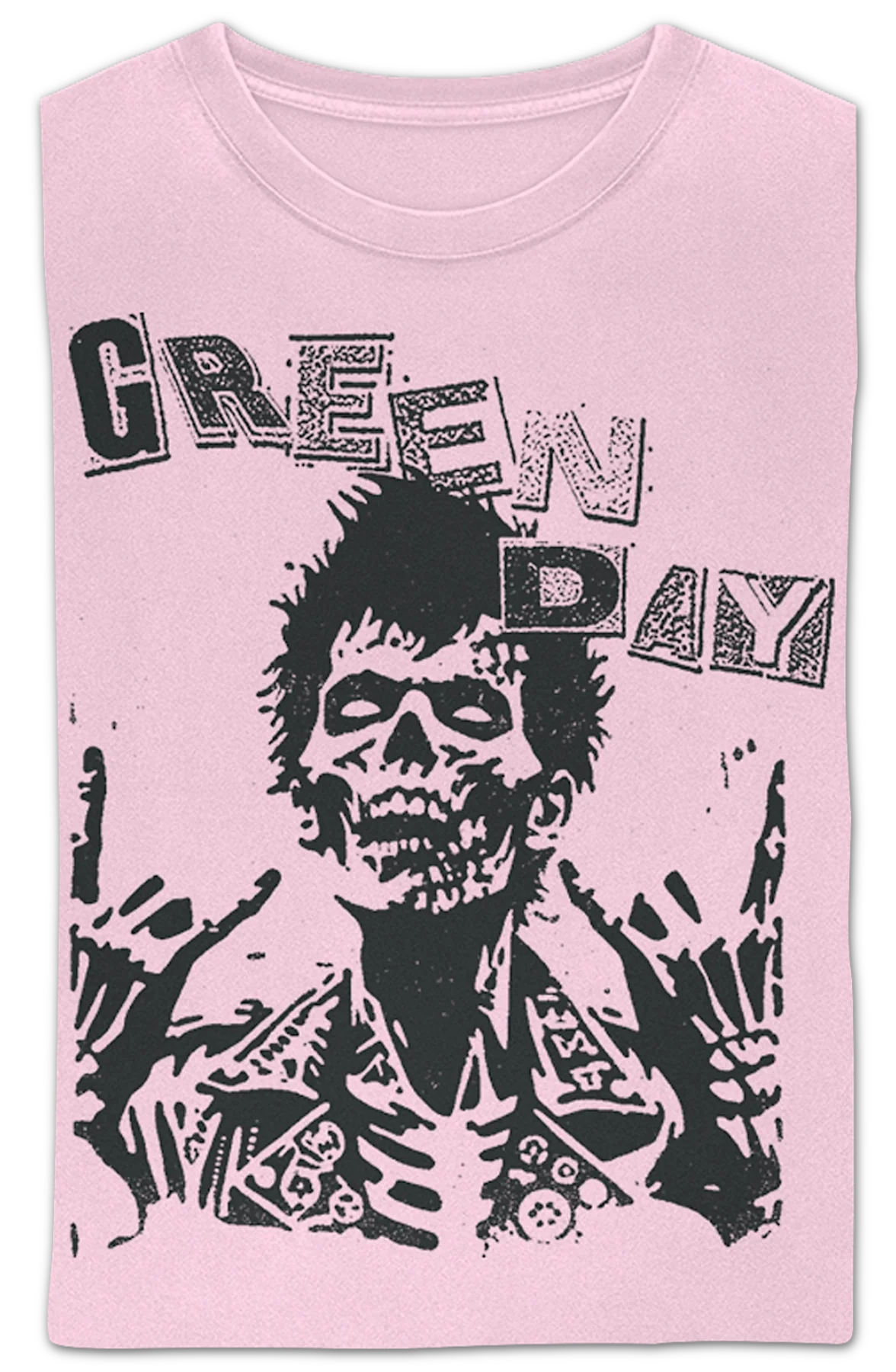 Punk Zombie Green Day T-Shirt - Image 2