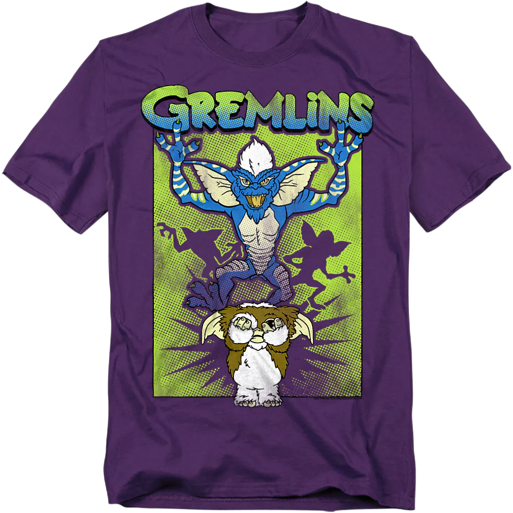 Purple Gizmo's Nightmare Gremlins T-Shirt