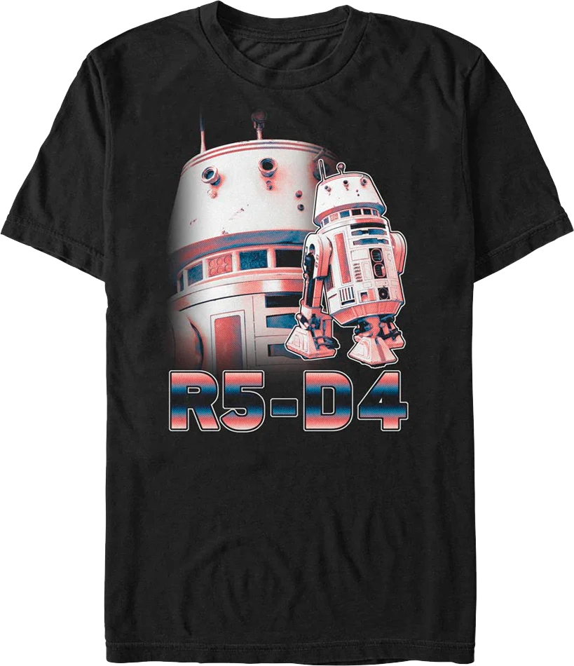 R5-D4 The Mandalorian Star Wars T-Shirt