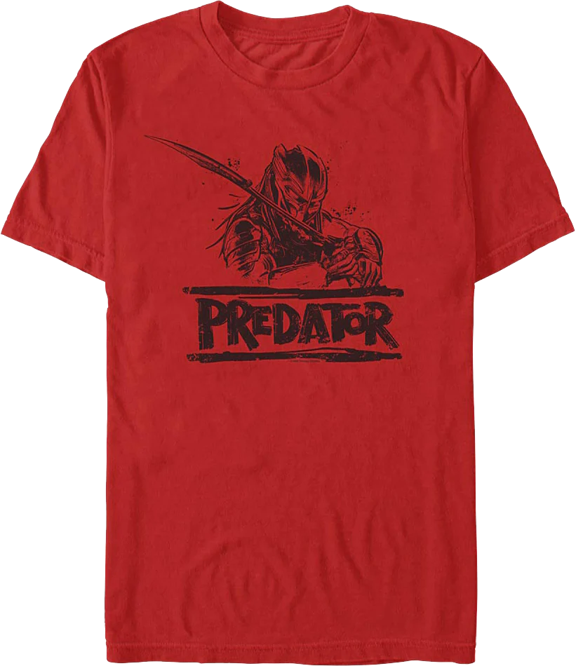 Red Sword Predator Badlands T-Shirt
