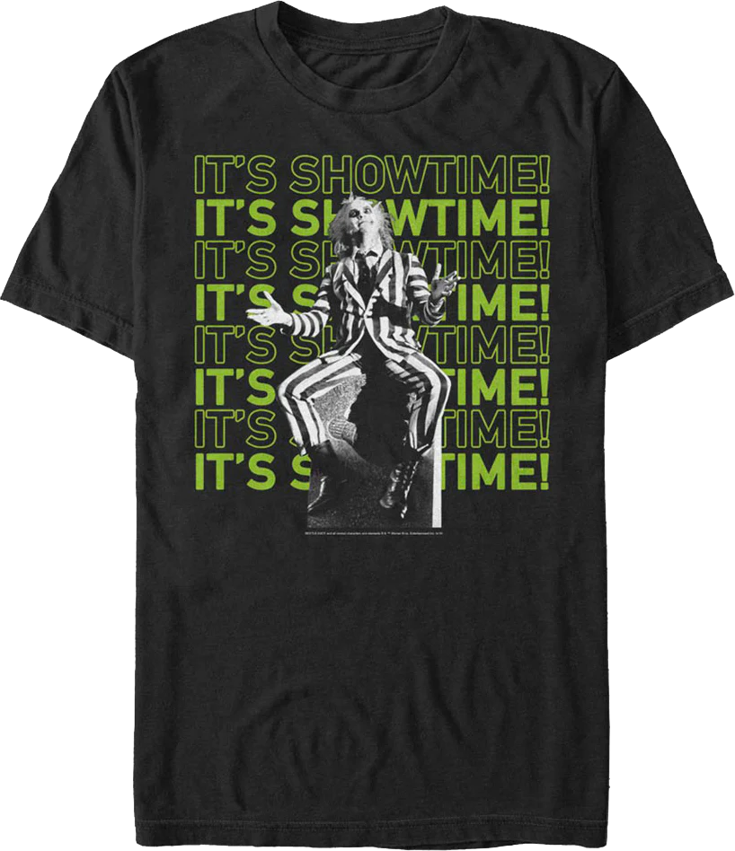 Repeating Showtime Beetlejuice T-Shirt