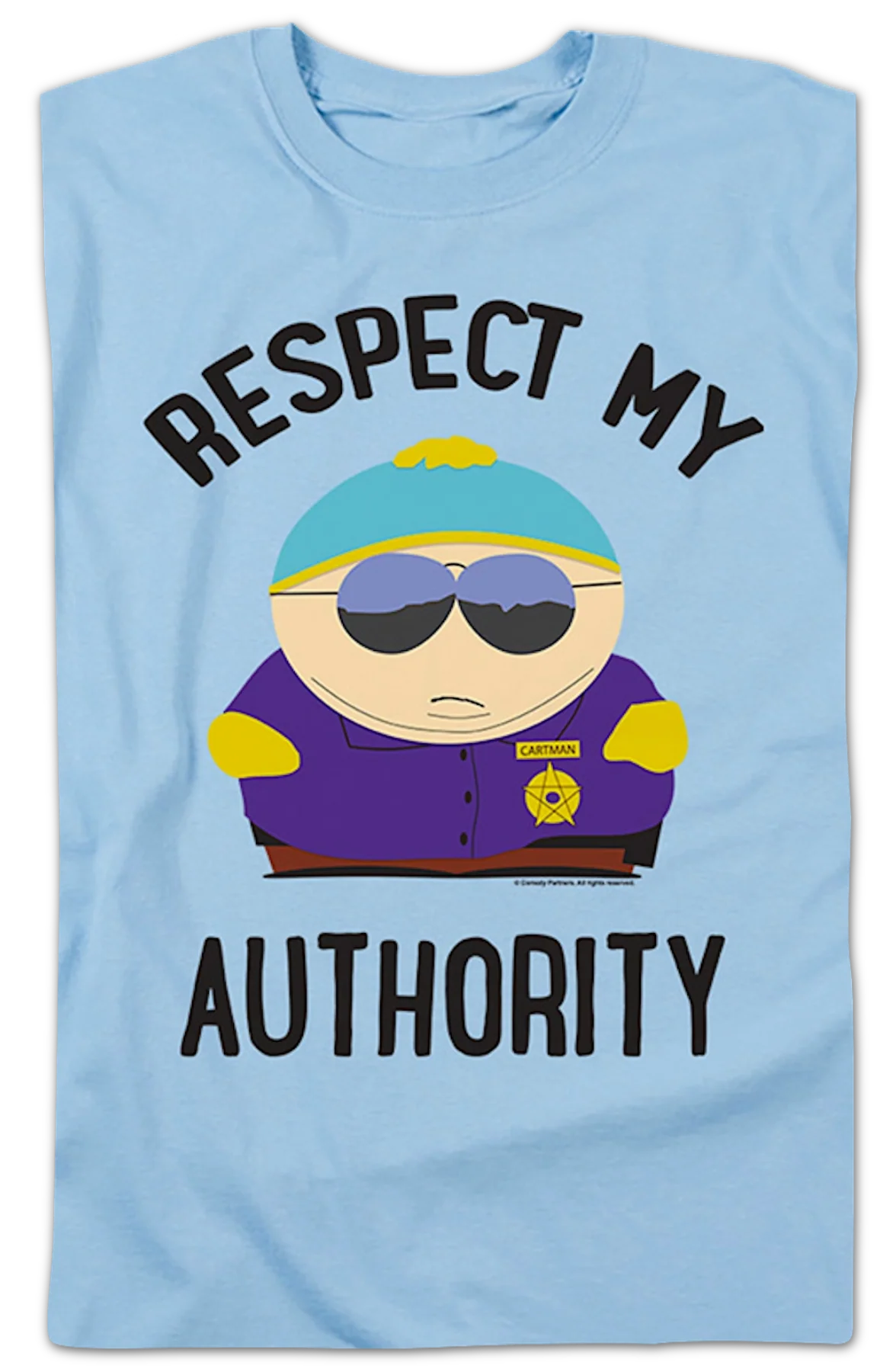 Repect My Authority South Park T-Shirt - Image 3