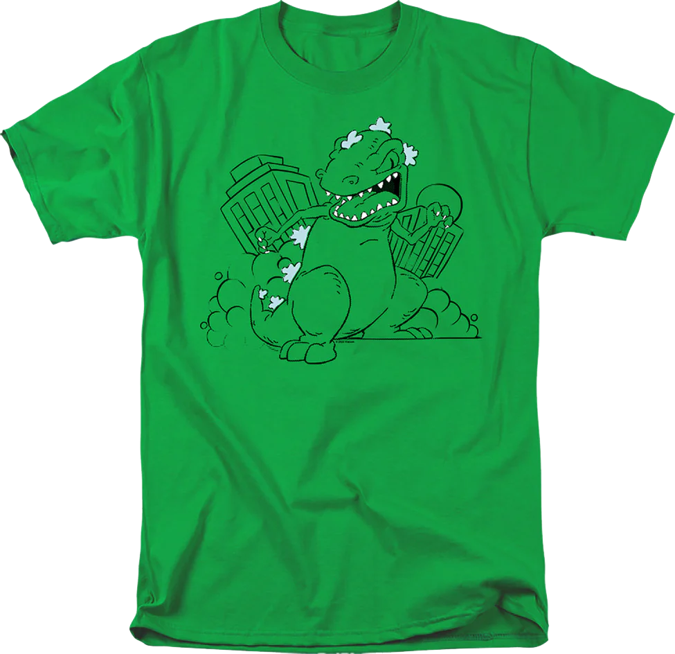 Reptar Destruction Rugrats T-Shirt