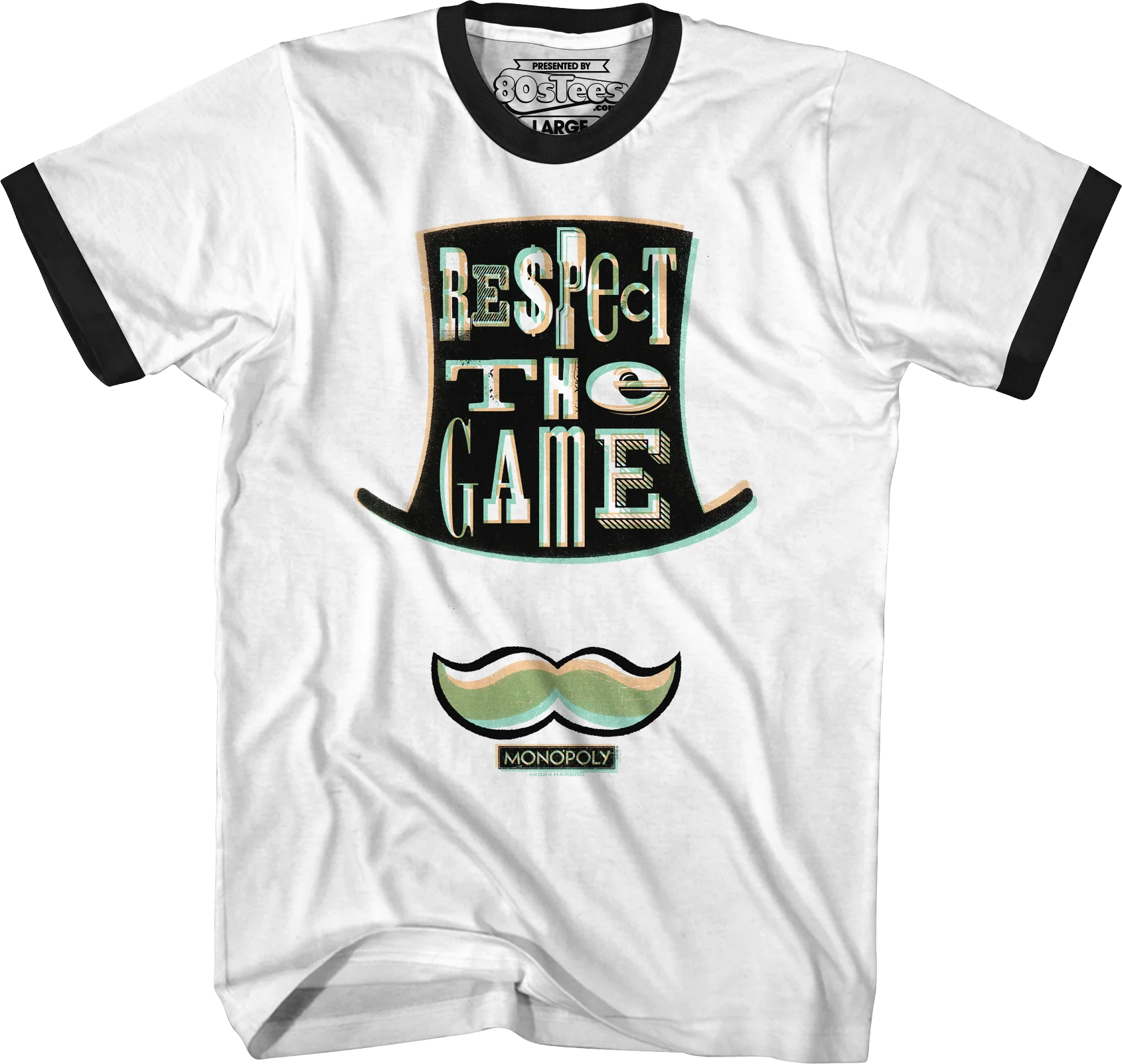 Respect The Game Monopoly Ringer Shirt