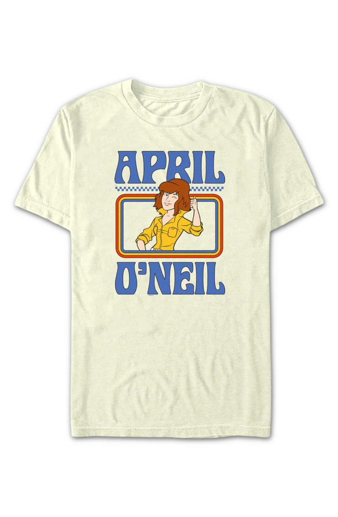 Retro April O'Neil Teenage Mutant Ninja Turtles T-Shirt - Image 2