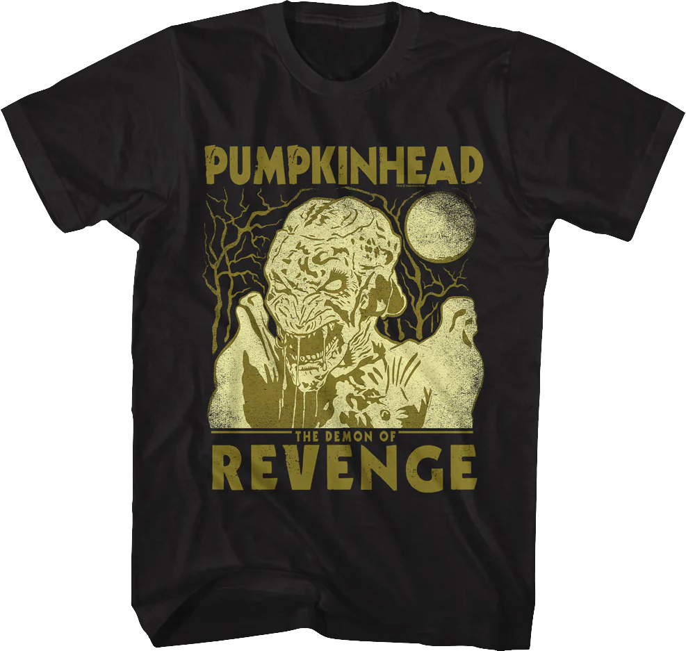 Retro Demon Of Revenge Pumpkinhead T-Shirt