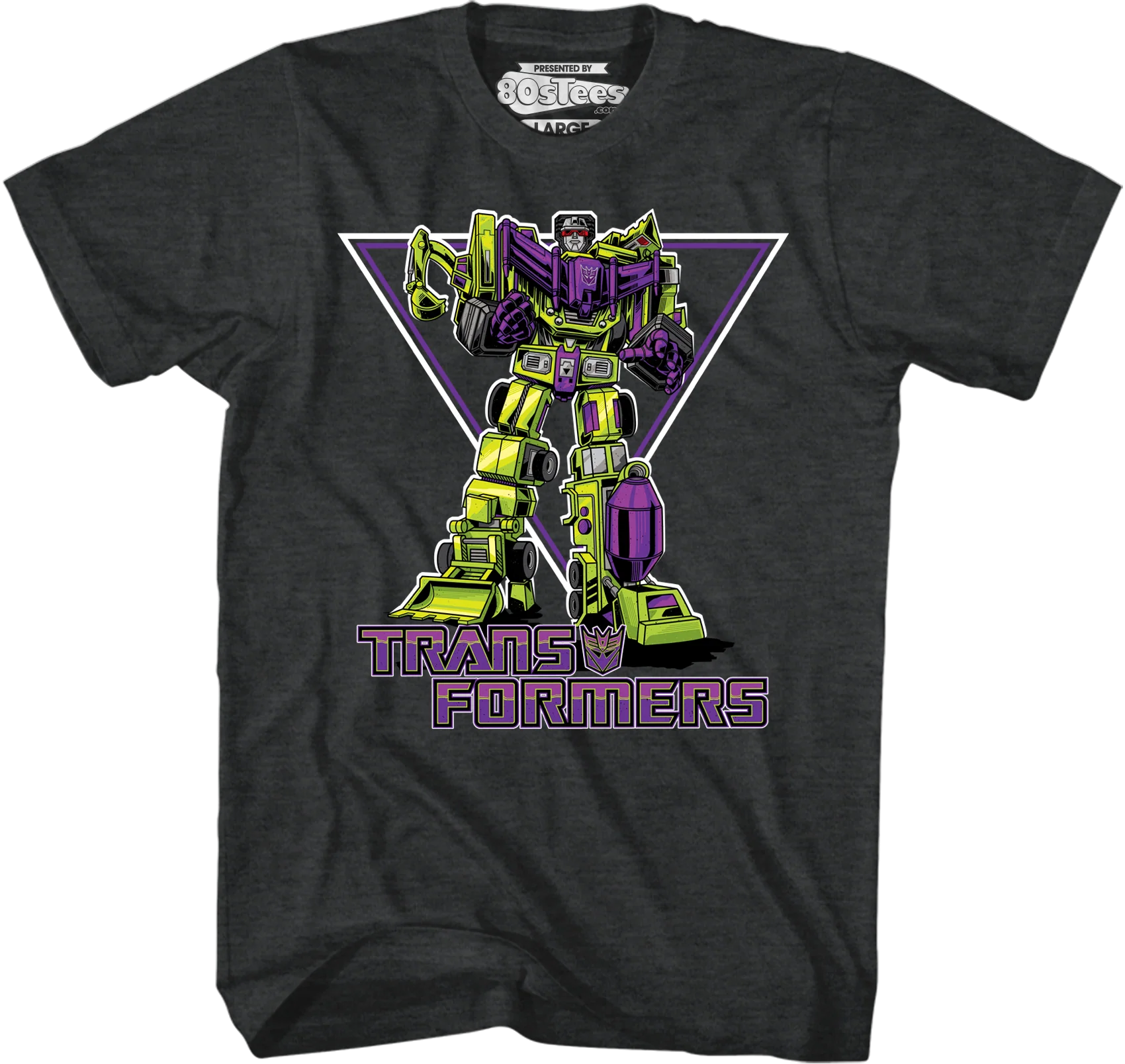 Retro Devastator Transformers T-Shirt