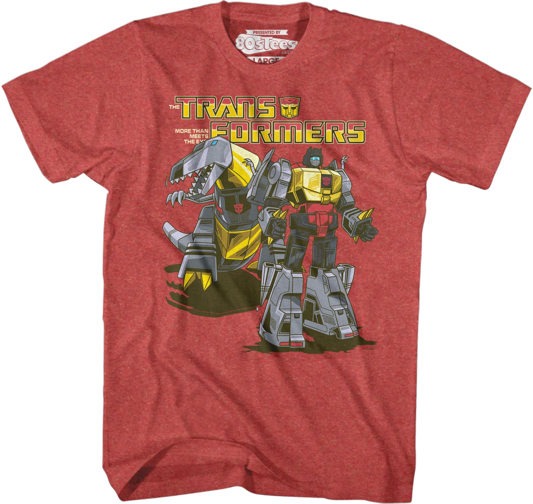Retro Grimlock Transformers T-Shirt