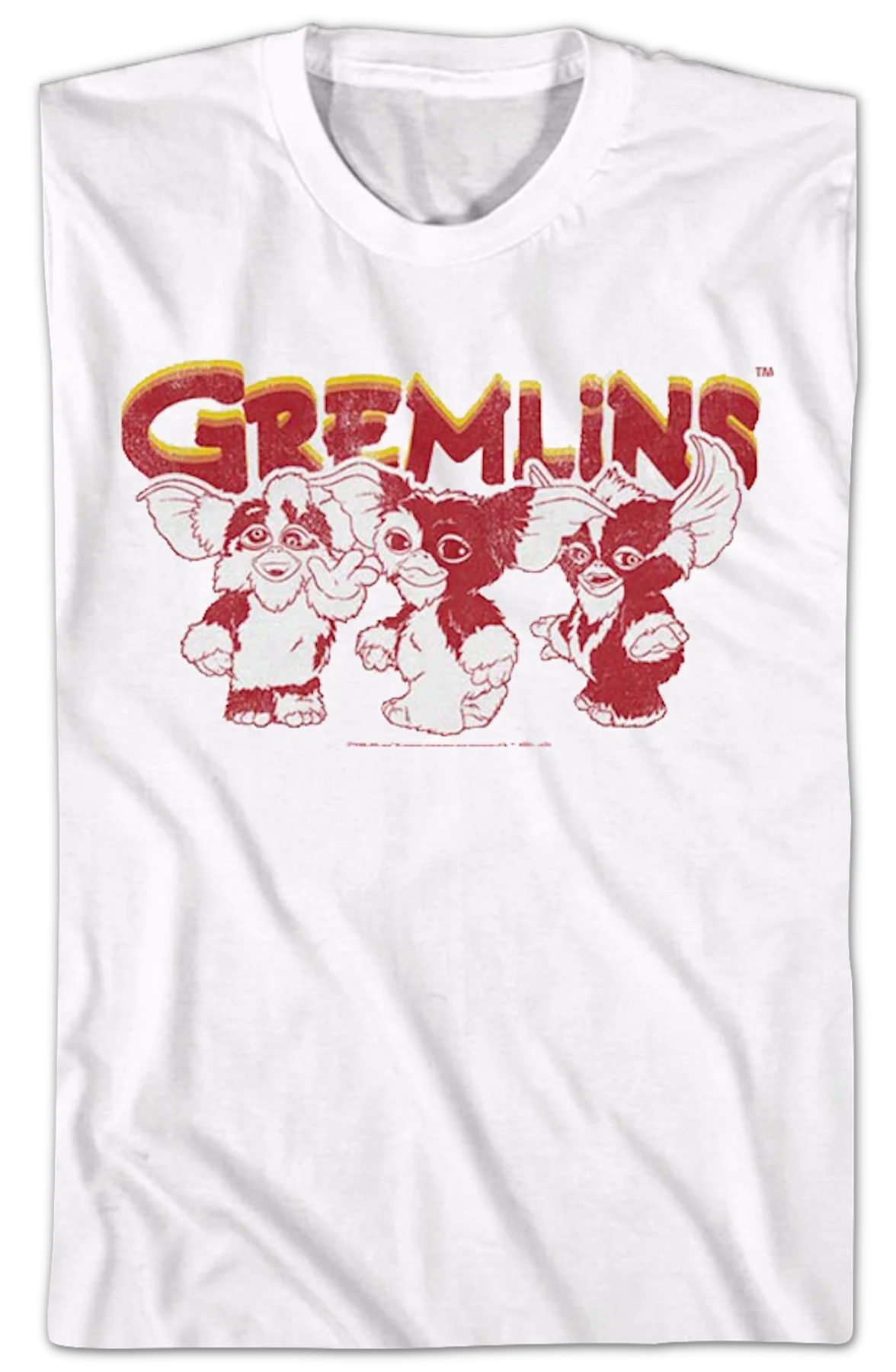 Retro Mogwai Poses Gremlins T-Shirt - Image 2