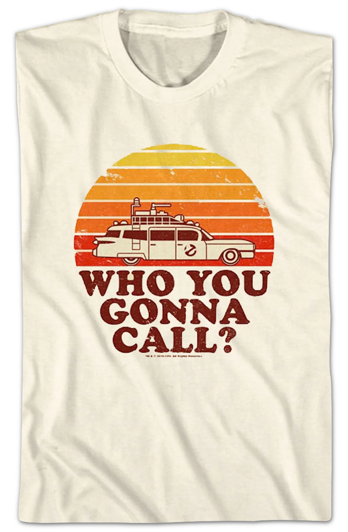 Retro Sunset Ghostbusters T-Shirt - Image 2