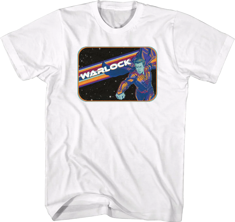 Retro Warlock Guardians Of The Galaxy Vol. 3 T-Shirt