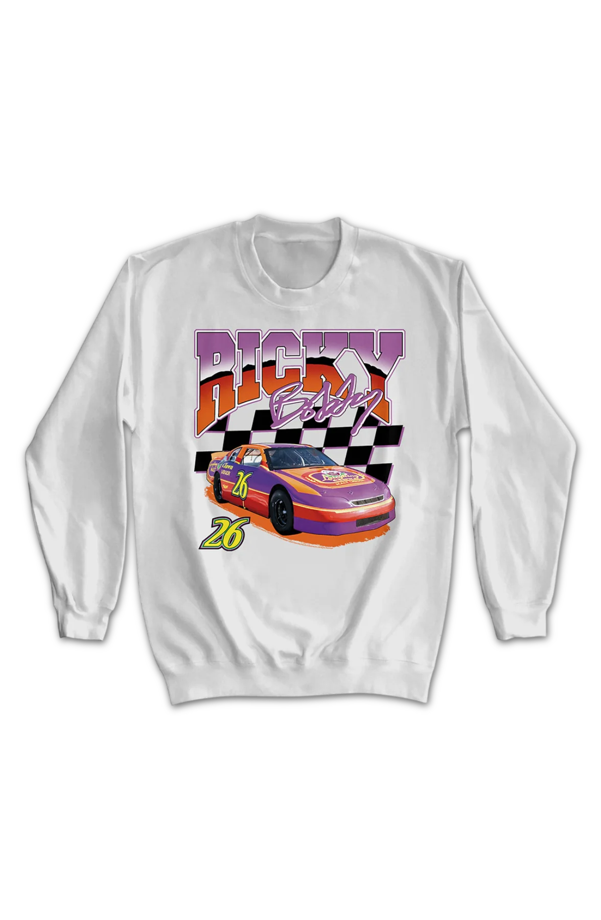 Ricky Bobby Checkered Flag Talladega Nights Sweatshirt - Image 2