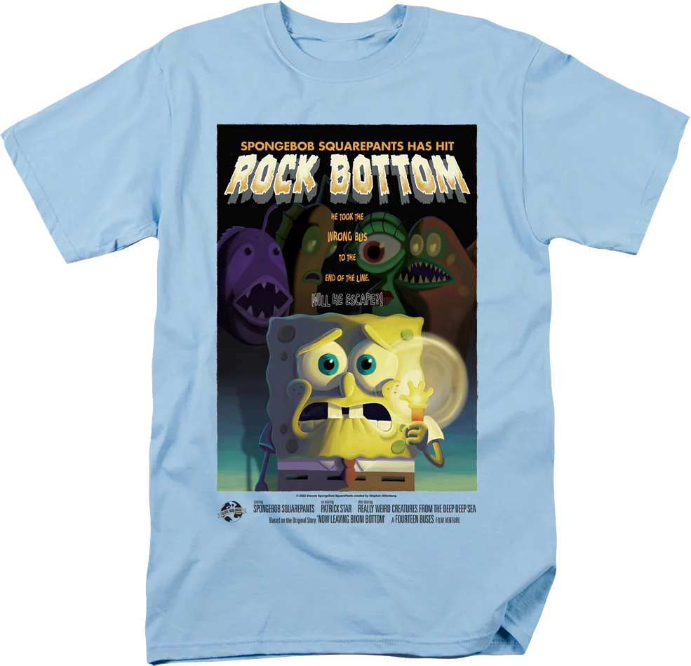 Rock Bottom SpongeBob SquarePants T-Shirt