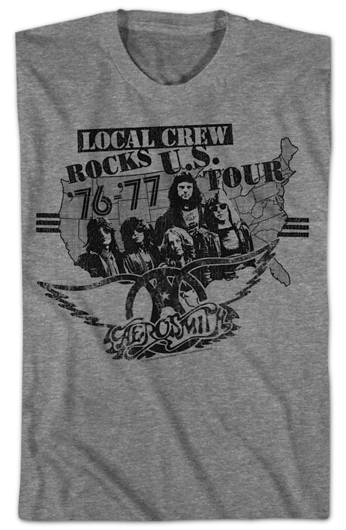 Rocks U.S. Tour Aerosmith T-Shirt - Image 2
