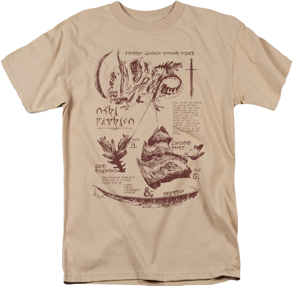 Rust Monster Anatomy Dungeons & Dragons T-Shirt
