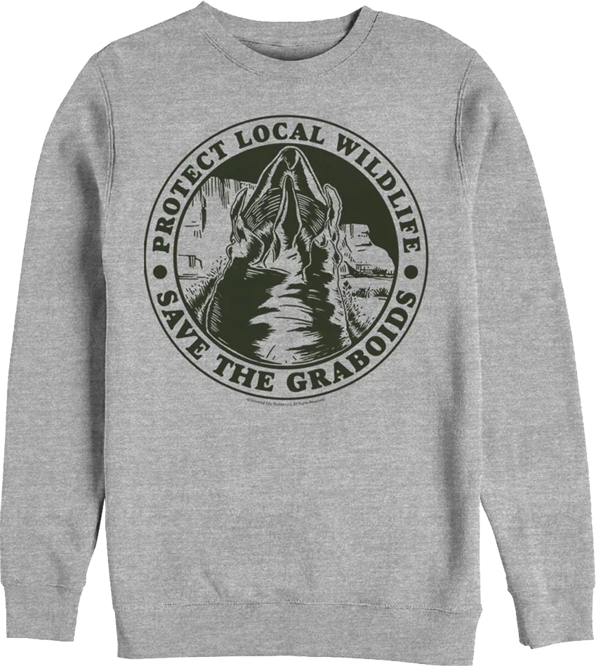 Save The Graboids Tremors Sweatshirt
