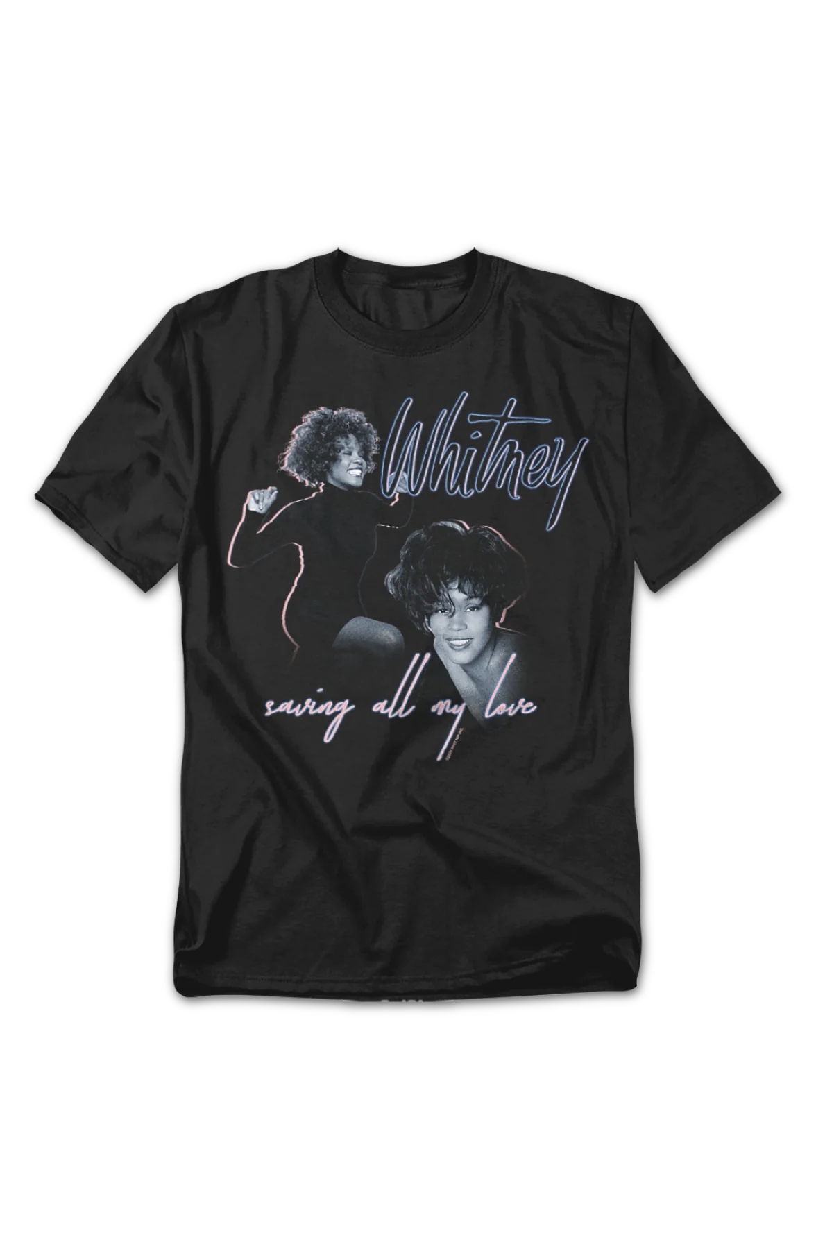 Saving All My Love Whitney Houston T-Shirt - Image 2