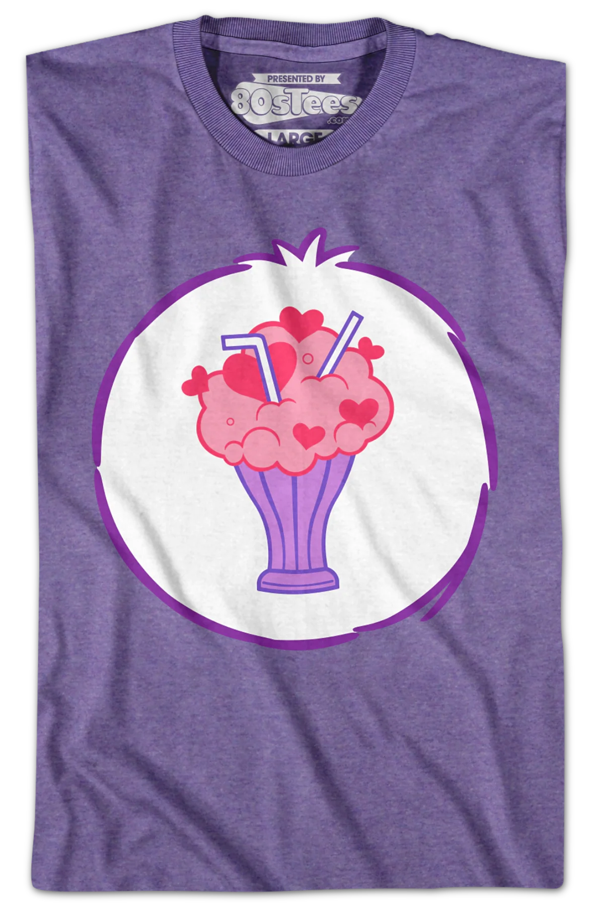 Share Bear Belly Badge Care Bears T-Shirt - Image 2