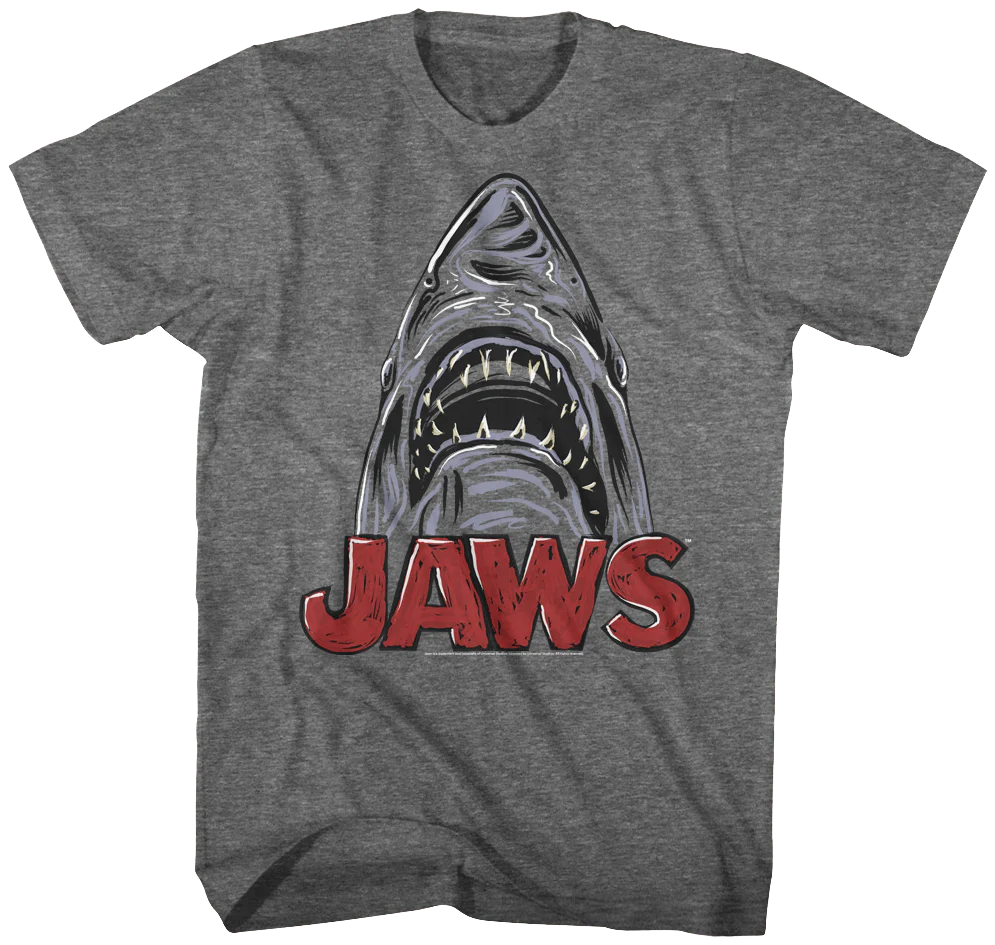 Shark Sketch Jaws T-Shirt