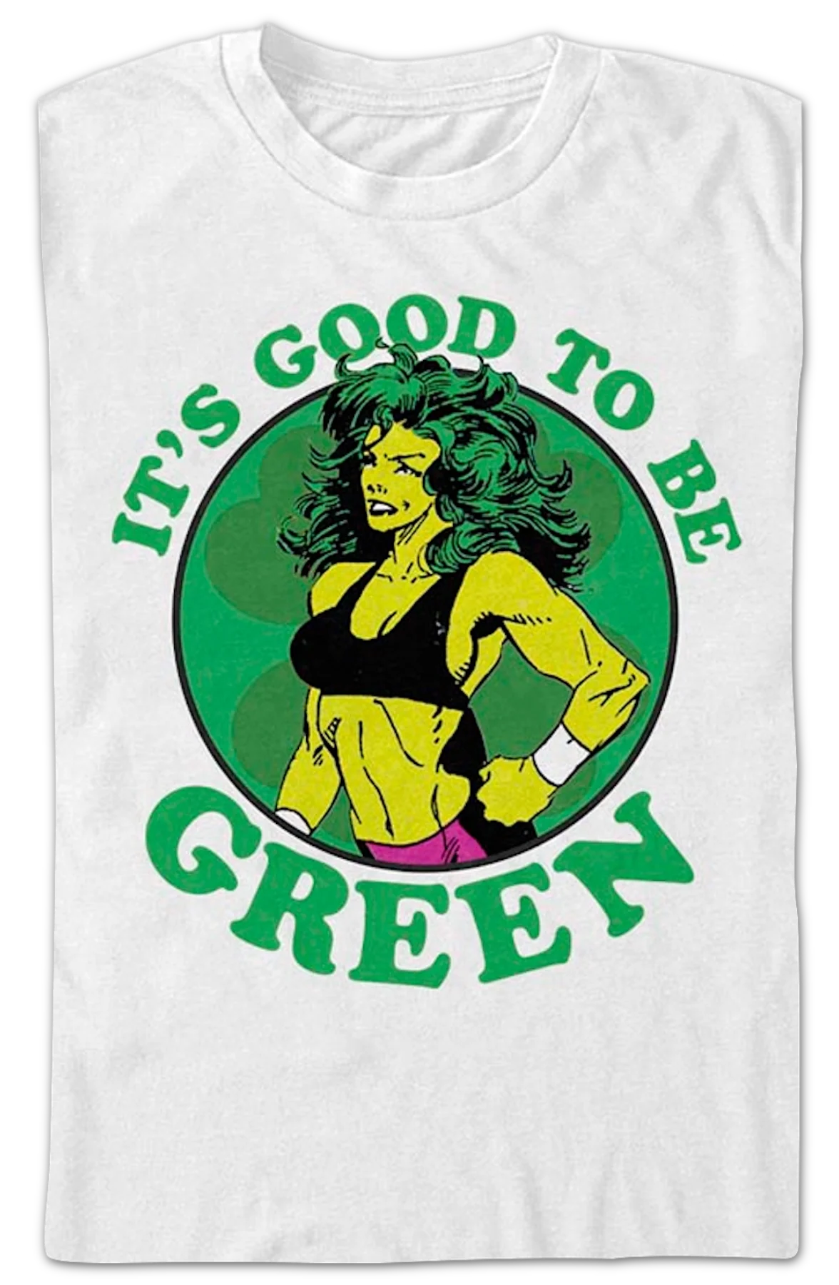 She-Hulk It's Good To Be Green Marvel Comics T-Shirt - Image 2
