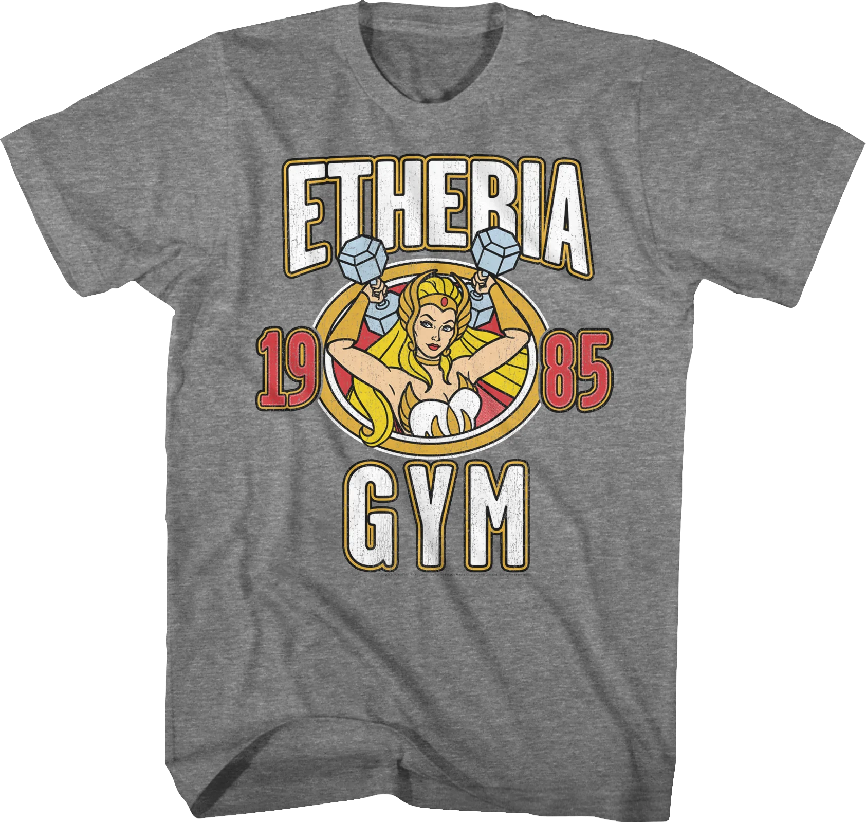 She-Ra Etheria Gym Masters of the Universe T-Shirt