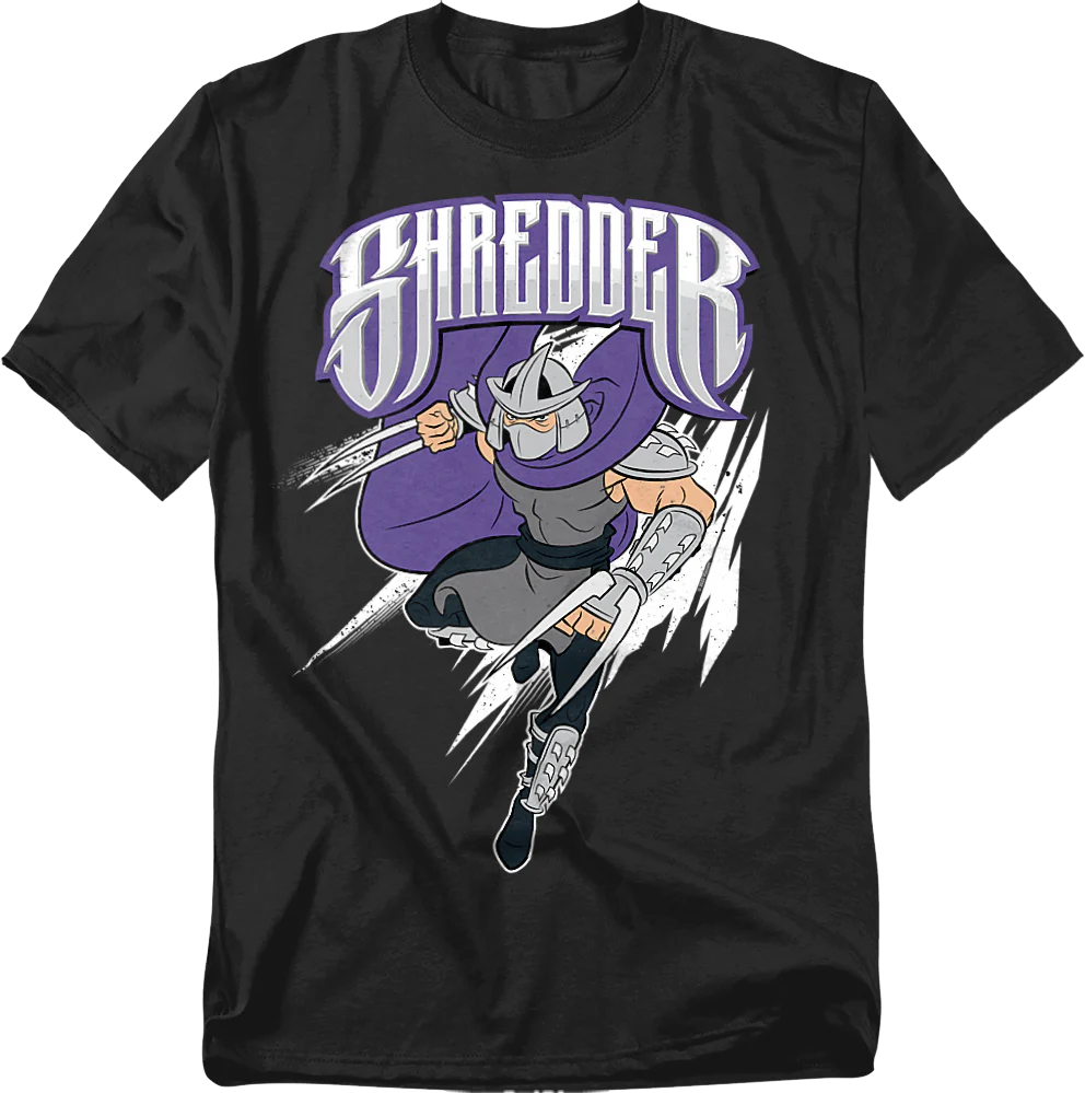 Shredder Attack Teenage Mutant Ninja Turtles T-Shirt