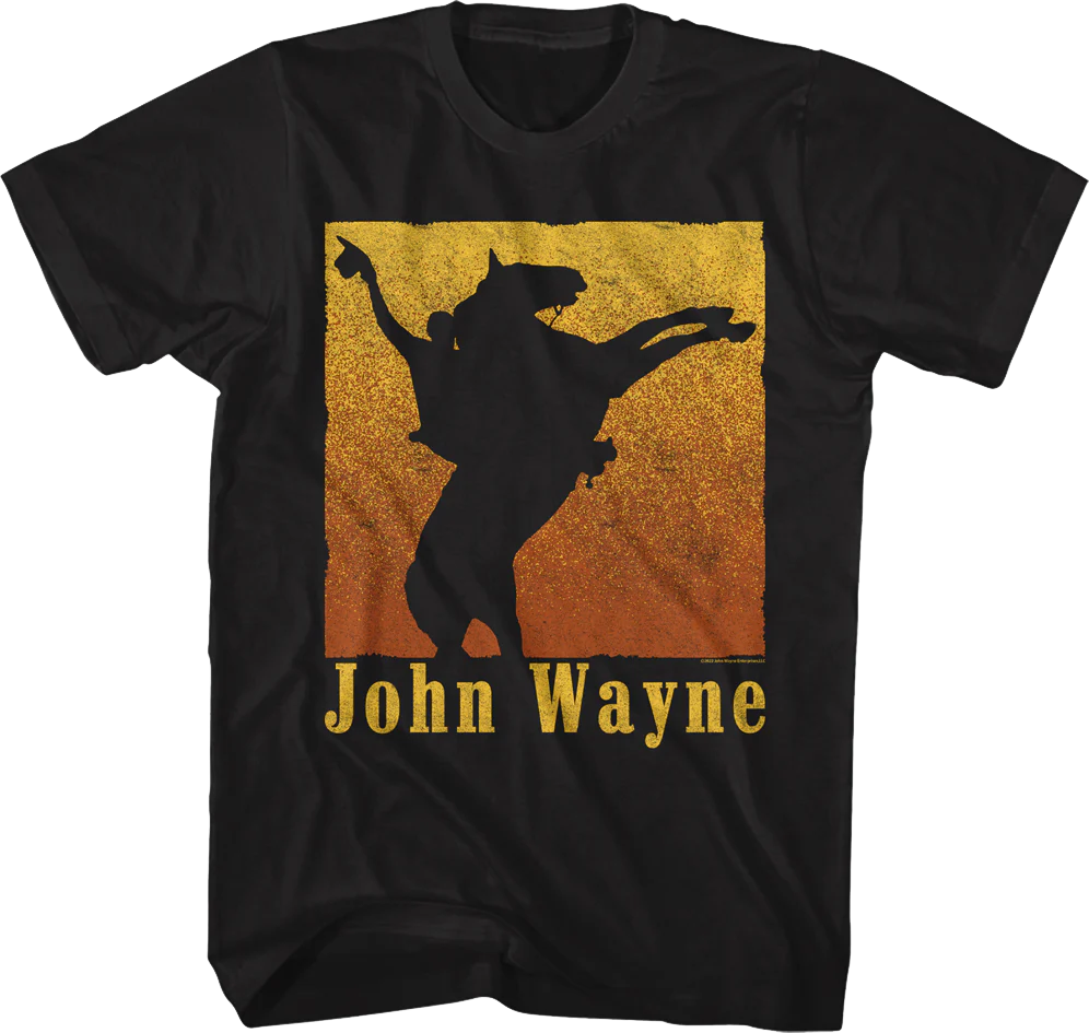 Silhouette John Wayne T-Shirt