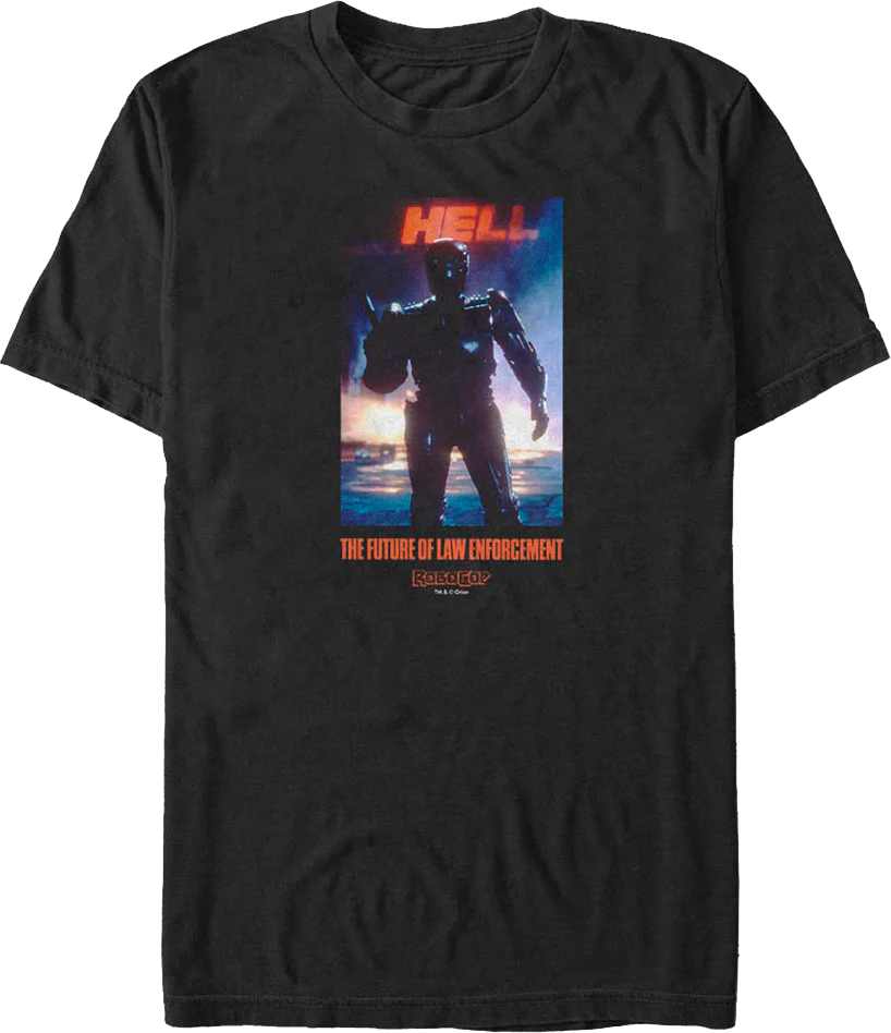 Silhouette Robocop T-Shirt