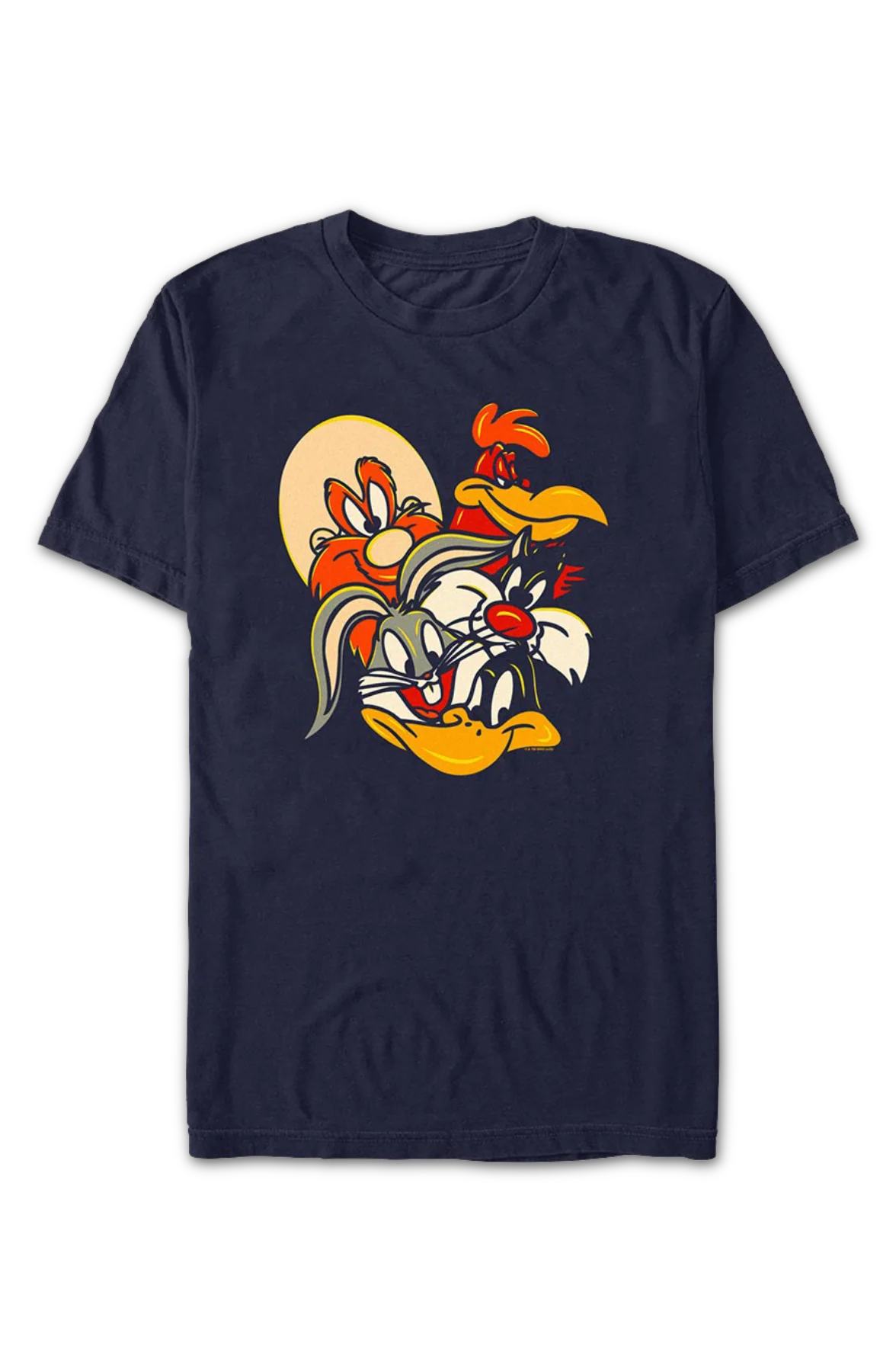Smiling Faces Looney Tunes T-Shirt - Image 2
