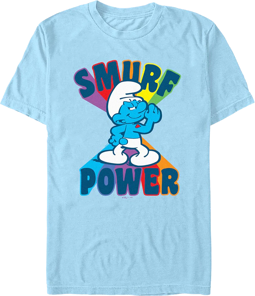 Smurf Power Smurfs T-Shirt