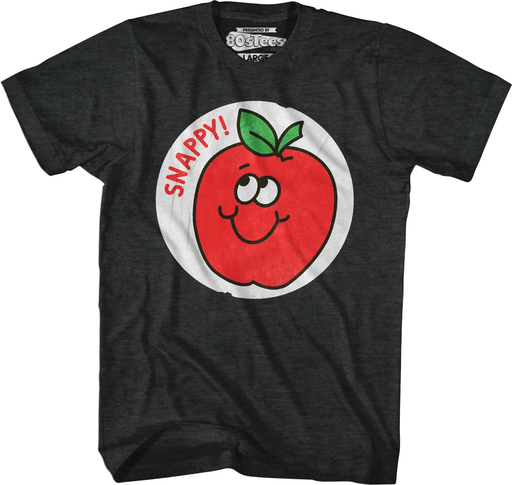 Snappy Apple Scratch & Sniff Sticker T-Shirt - Image 10