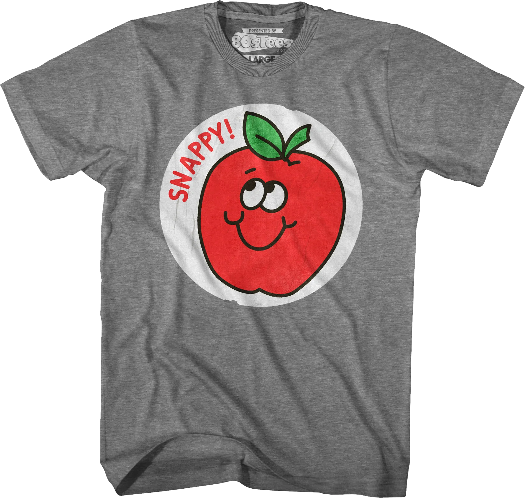Snappy Apple Scratch & Sniff Sticker T-Shirt - Image 24