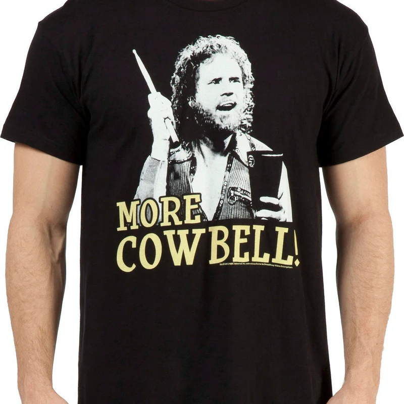 SNL More Cowbell Will Ferrell Shirt