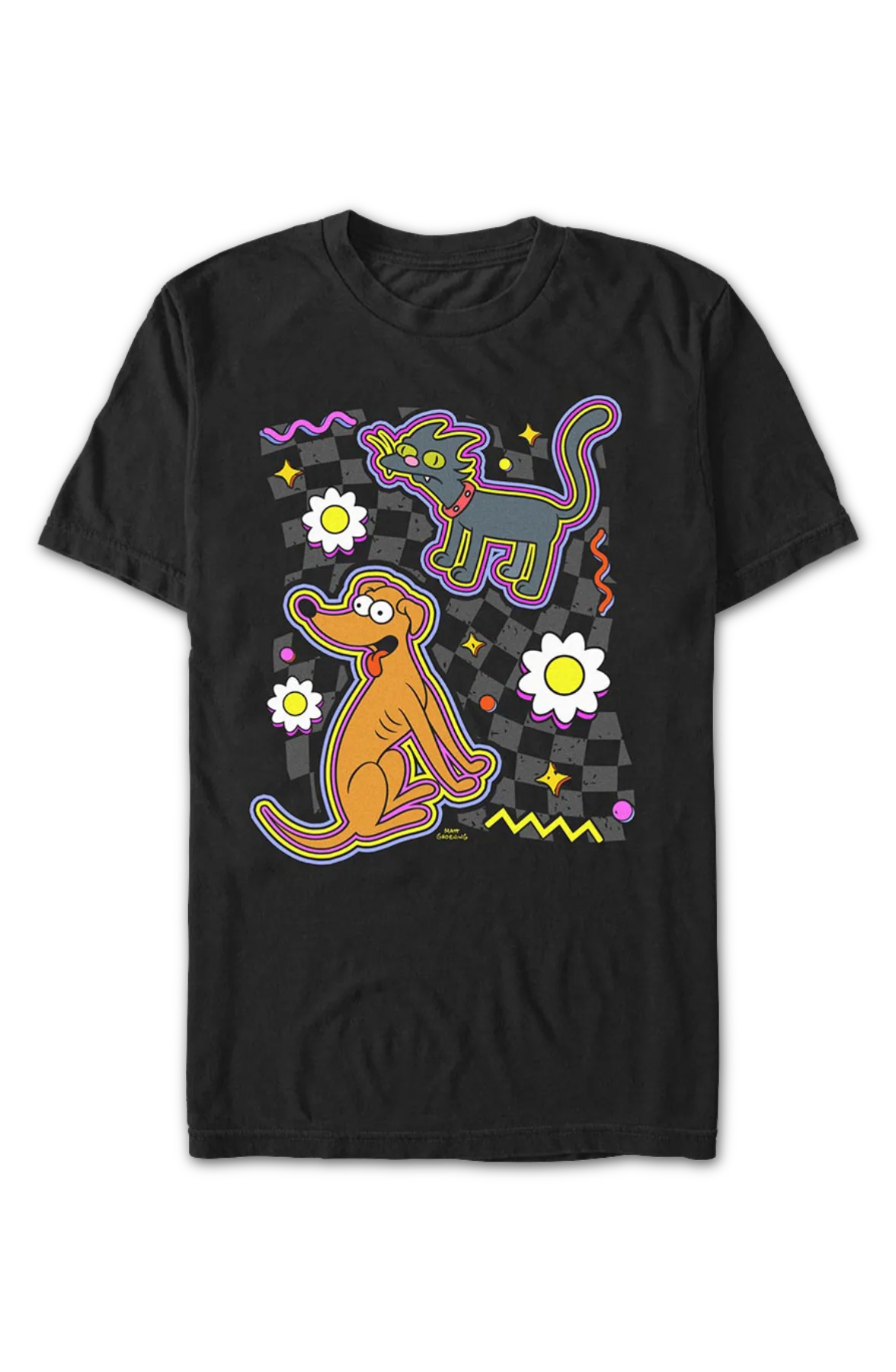 Snowball & Santa's Little Helper Simpsons T-Shirt - Image 2