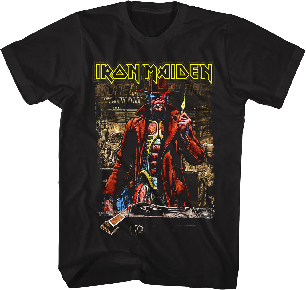 Somewhere In Time Stranger In A Strange Land Iron Maiden T-Shirt