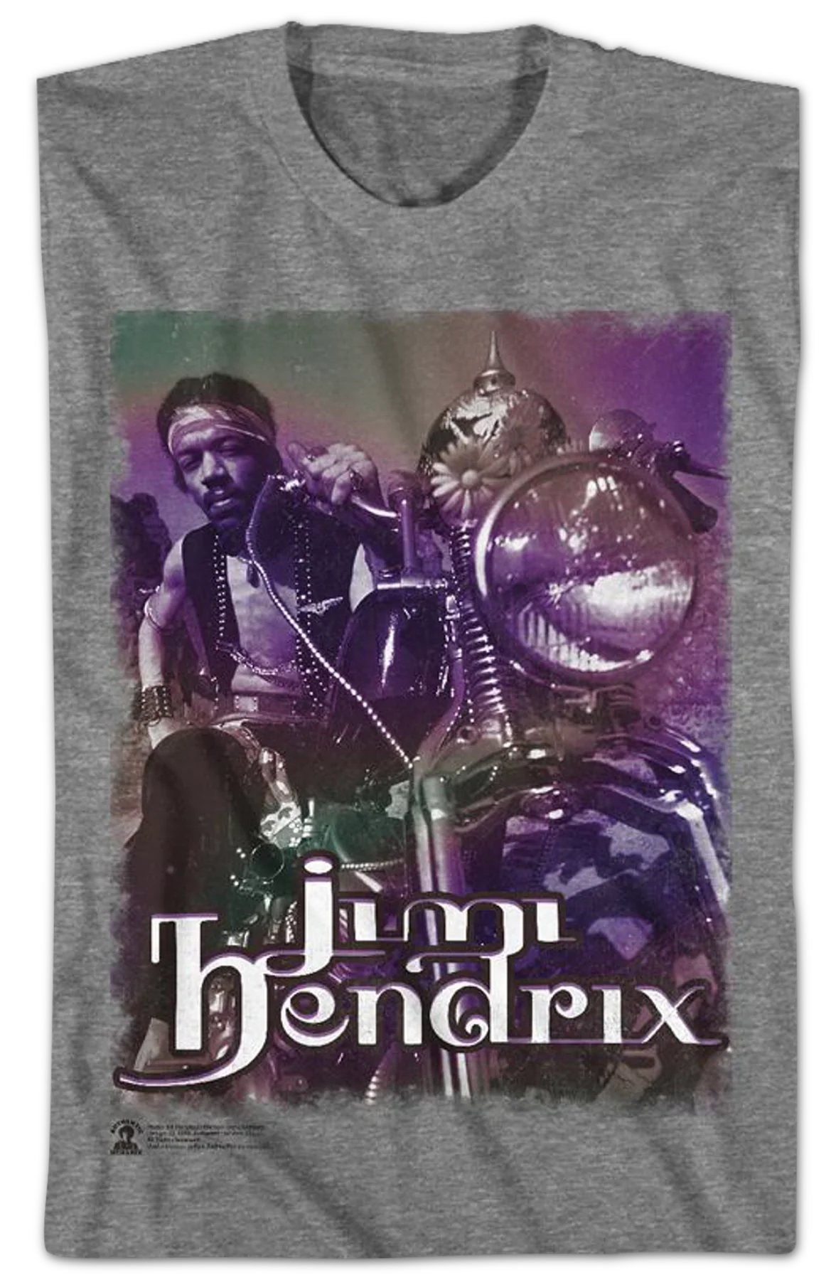 South Saturn Delta Jimi Hendrix T-Shirt - Image 2