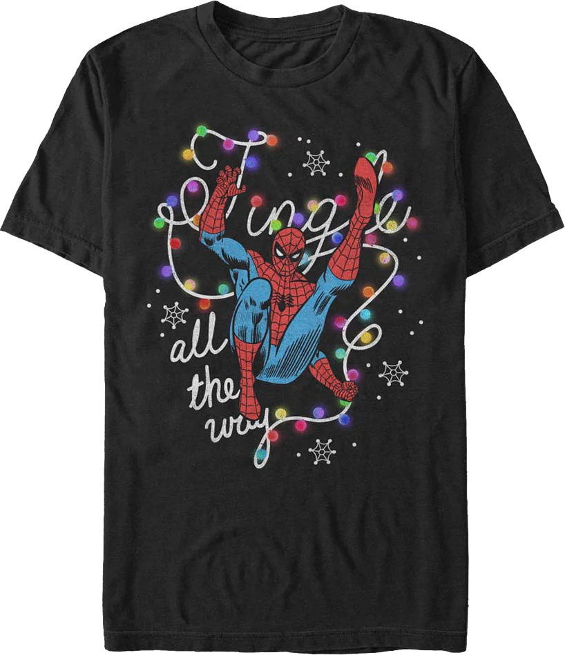 Spider-Man Tingle All The Way Marvel Comics T-Shirt